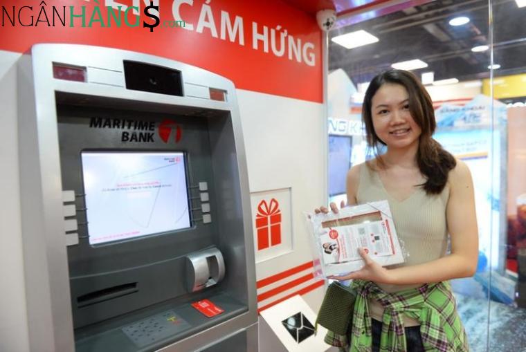 Ảnh Cây ATM ngân hàng Hàng Hải MaritimeBank MSB Đội Cấn 1