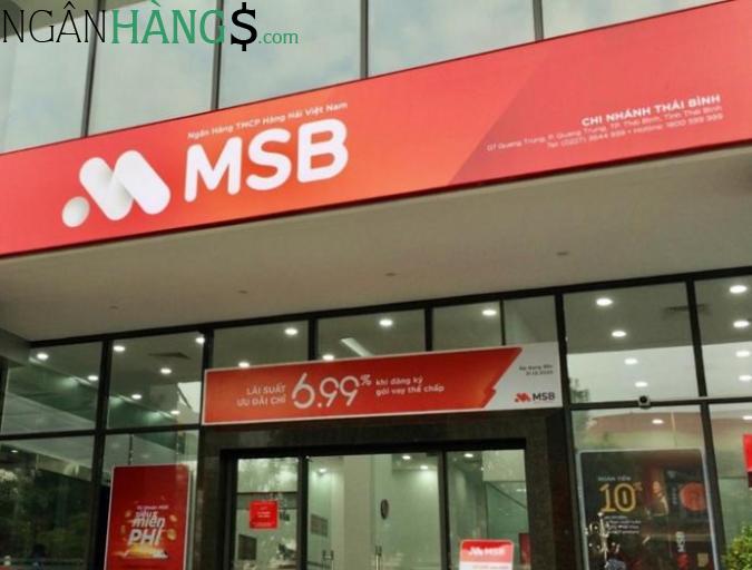 Ảnh Ngân hàng Hàng Hải MaritimeBank MSB Phòng giao dịch Huế 1